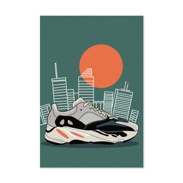 Obraz na płótnie Yeezy 700 Waverunner City