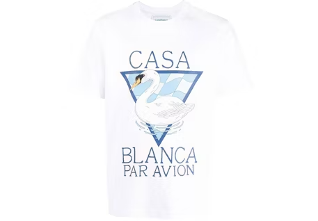 Casablanca Par Avion Tee White