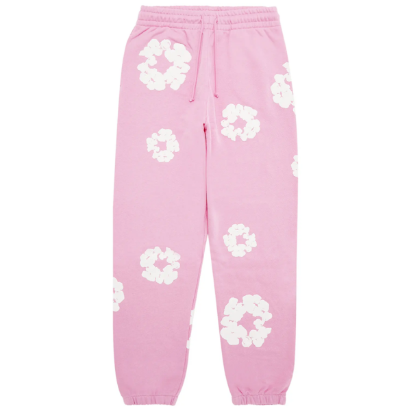 Denim Tears The Cotton Wreath Sweatpants Pink
