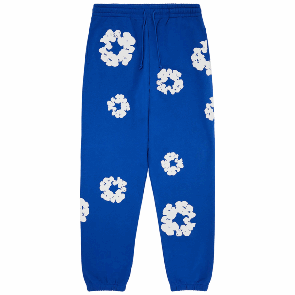 Denim Tears The Cotton Wreath Sweatpants Royal Blue