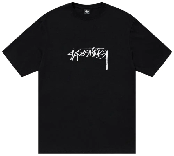 Stussy Sliced Tee Black
