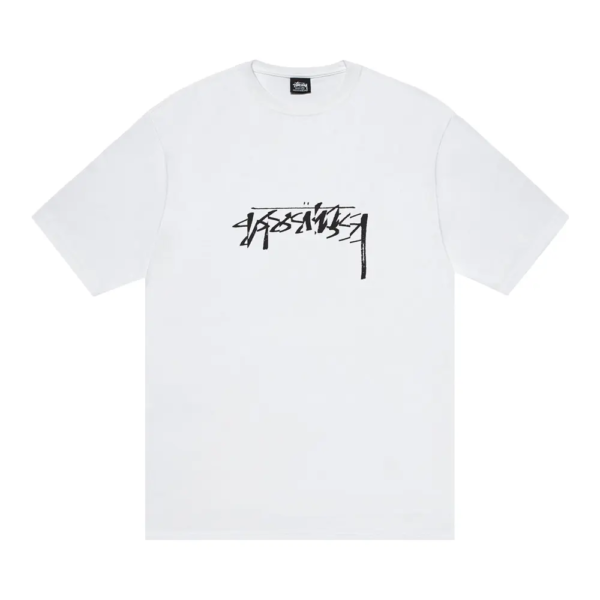 Stussy Sliced Tee White