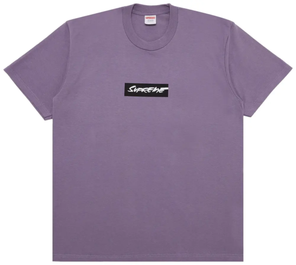 Supreme Futura Box Logo Tee Dusty Purple