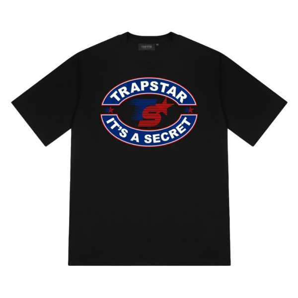 It's A Secret Print Tee - Black