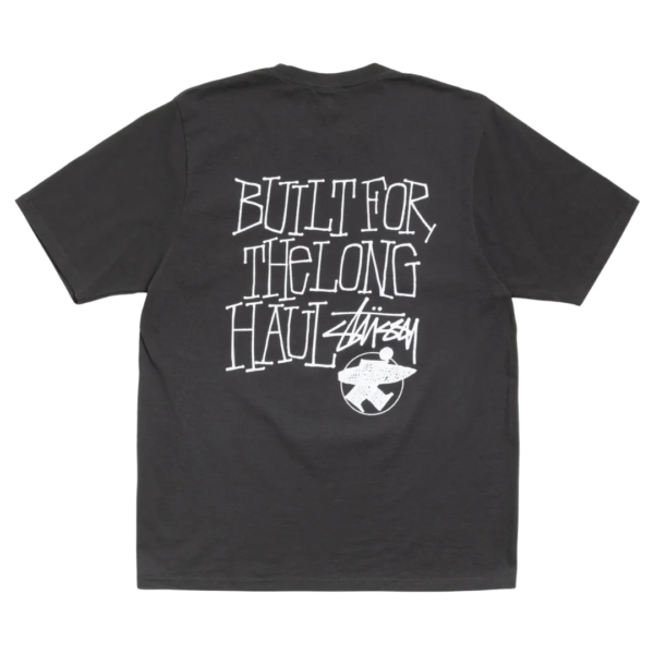 Stussy Long Haul Tee Pigment Dyed Black 2